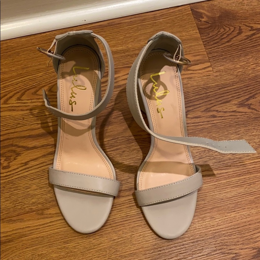 Brand new lulus heels